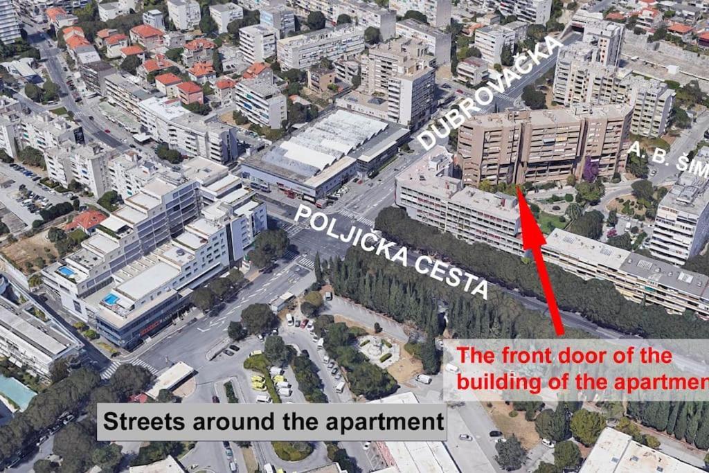 Eurit Apartment Shown In Detail Split Exterior foto