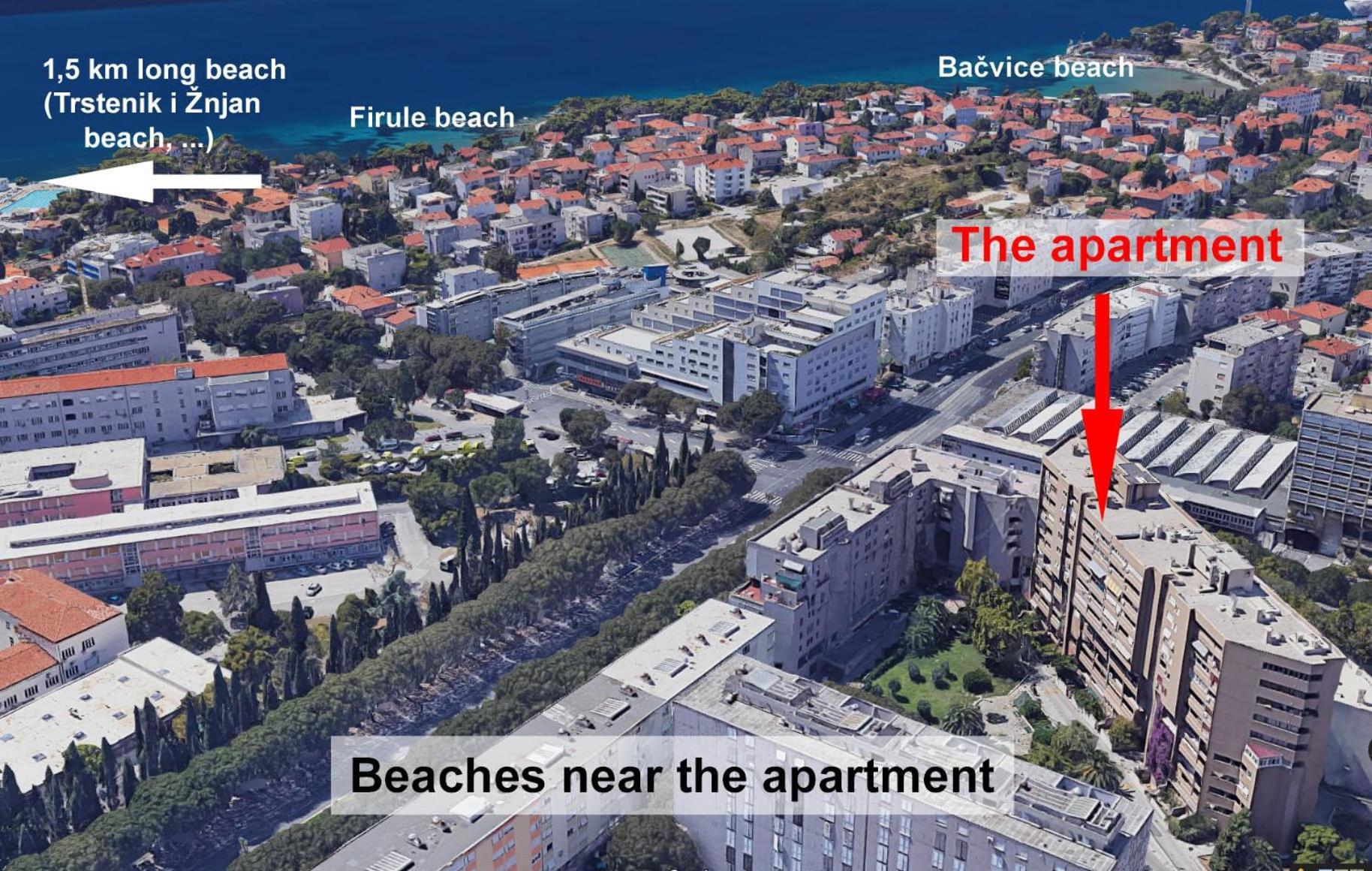 Eurit Apartment Shown In Detail Split Exterior foto